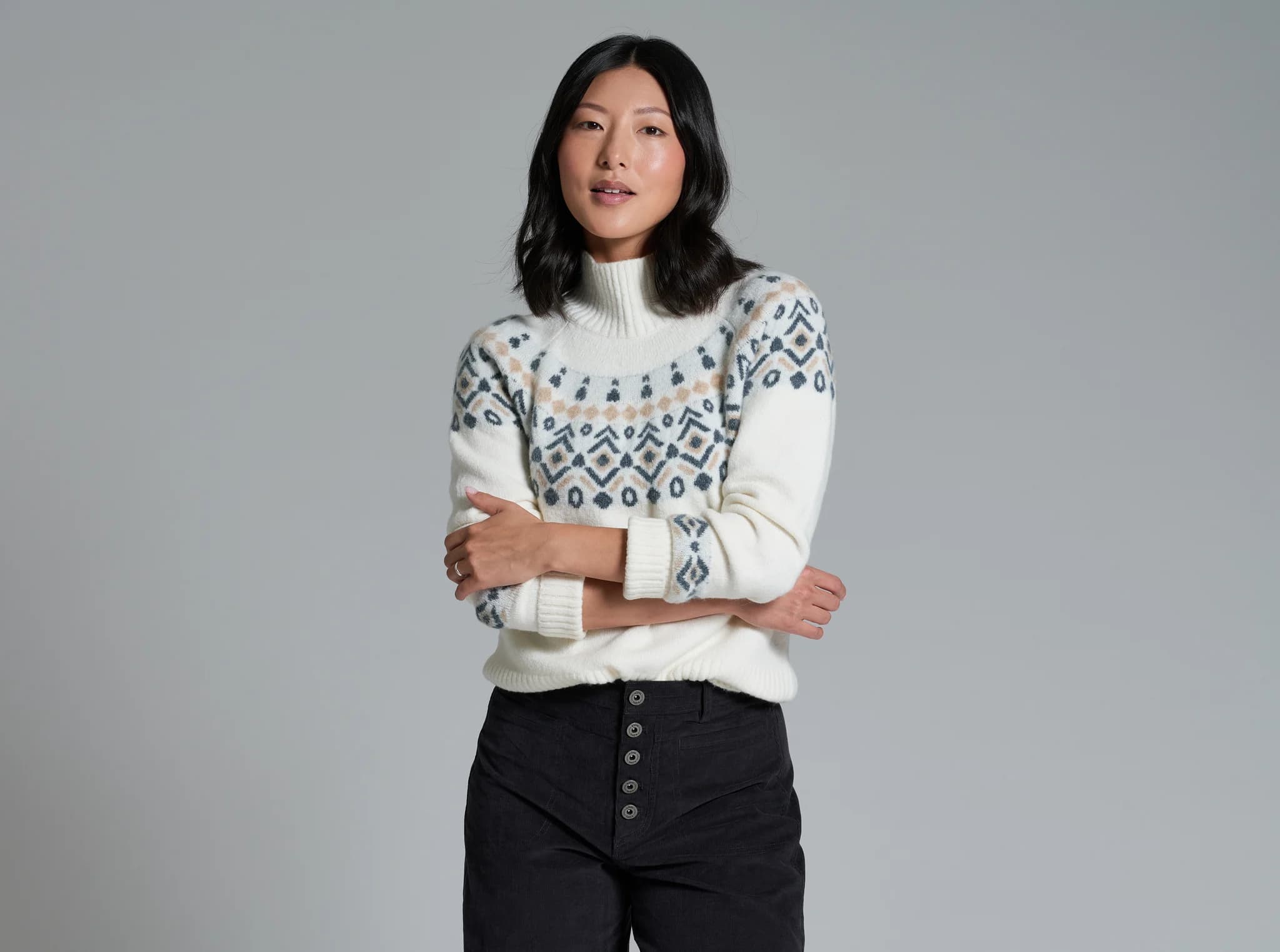 Kuhl Women's Alpina Sweater in Alpine White